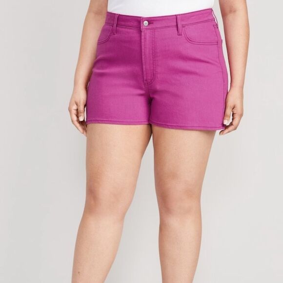 NWT- Old Navy - 12 & 18. High Rise 3” Inseam WOW Denim Short - Picture 1 of 9
